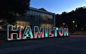 Hamilton Signature Sign